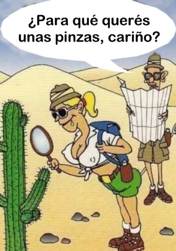 Dame esas pinzas