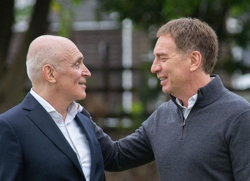 VIDEO | ¿Hay amor? Santilli le quiso marcar el "Pelado" a Espert